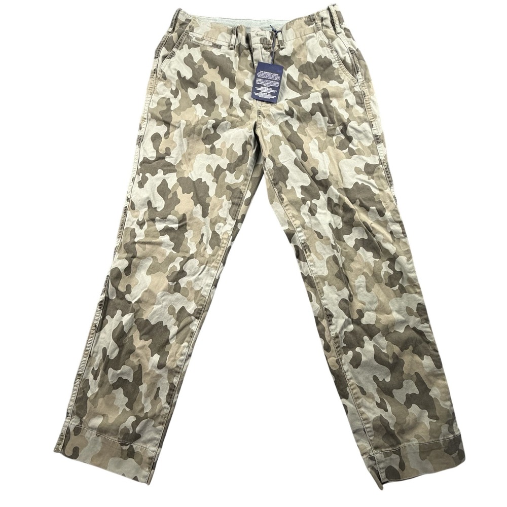 Gap Khakis High Rise Straight‎ Camo Pants NWT Women's Size 6